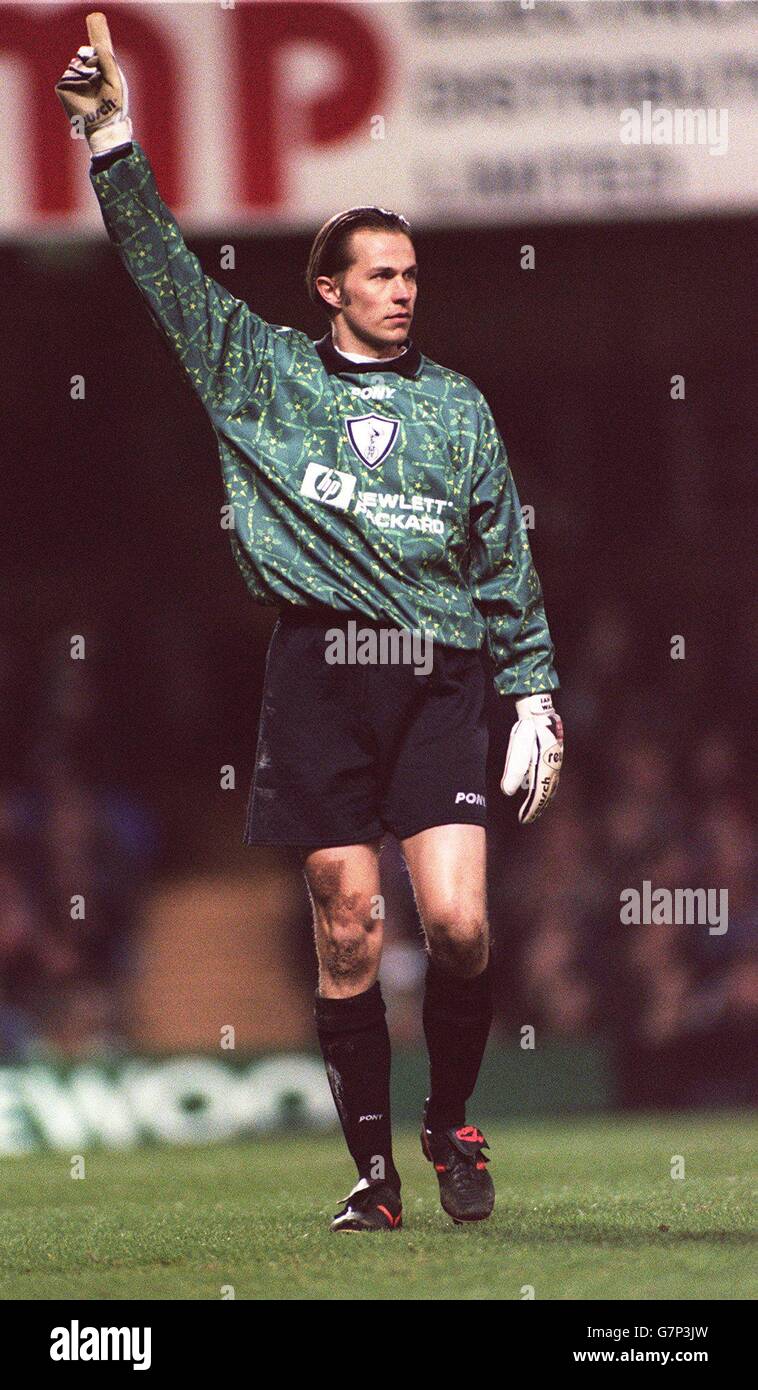 Football - Carling Premiership - Leicester City / Tottenham Hotspur. Ian Walker, Tottenham Hotspur Banque D'Images