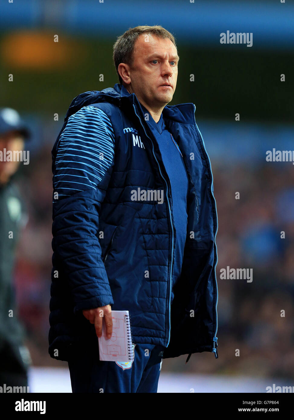 Football - FA Cup - Sixième tour - Aston Villa v West Bromwich Albion - Villa Park. Mark Robson, entraîneur adjoint de la Villa Aston Banque D'Images