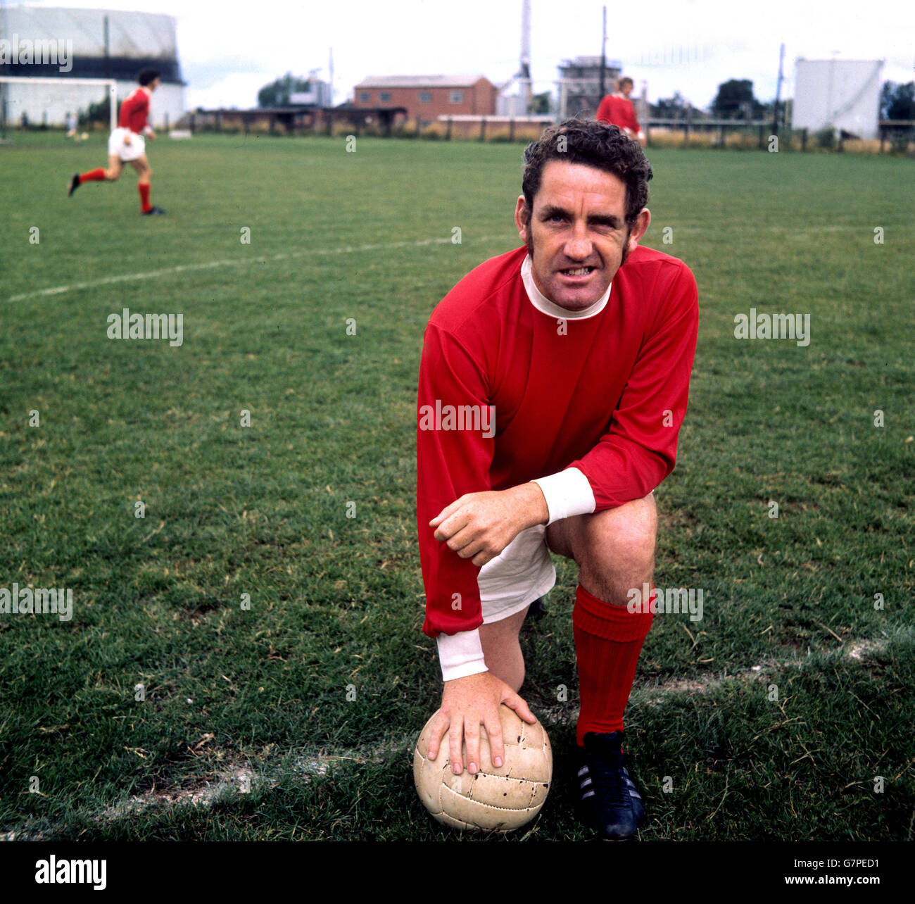 Football - Swindon Town Photocall.Dave Mackay, capitaine de Swindon Town FC. Banque D'Images