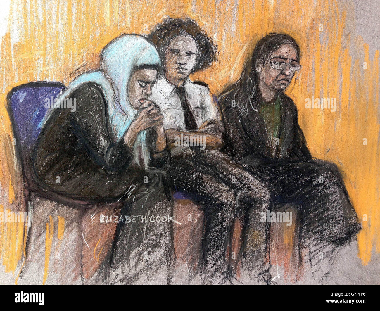Ayesha Ali affaire de meurtre Banque D'Images
