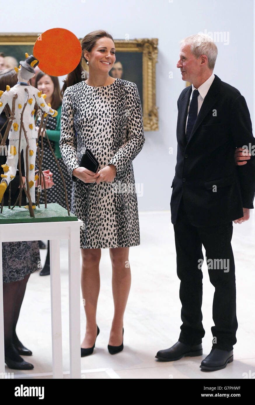 La duchesse de Cambridge visite dans le Kent Banque D'Images