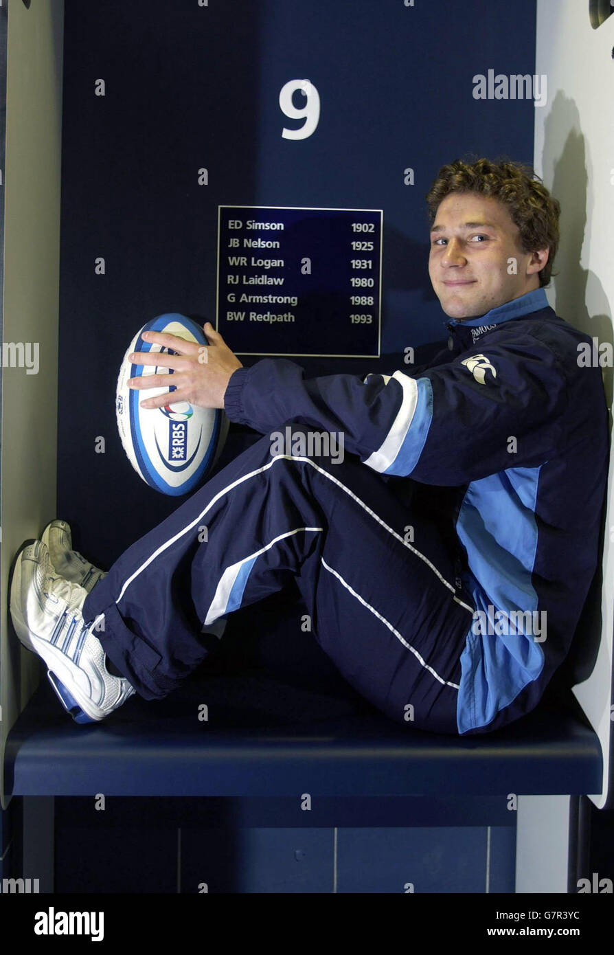 Rugby Union - RBS 6 Nations - stade Murrayfield Banque D'Images