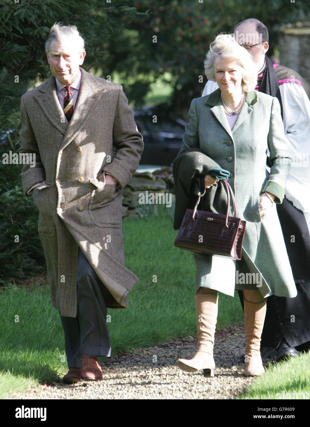 Le Prince de Galles et partenaire Camilla Parker Bowles. Banque D'Images