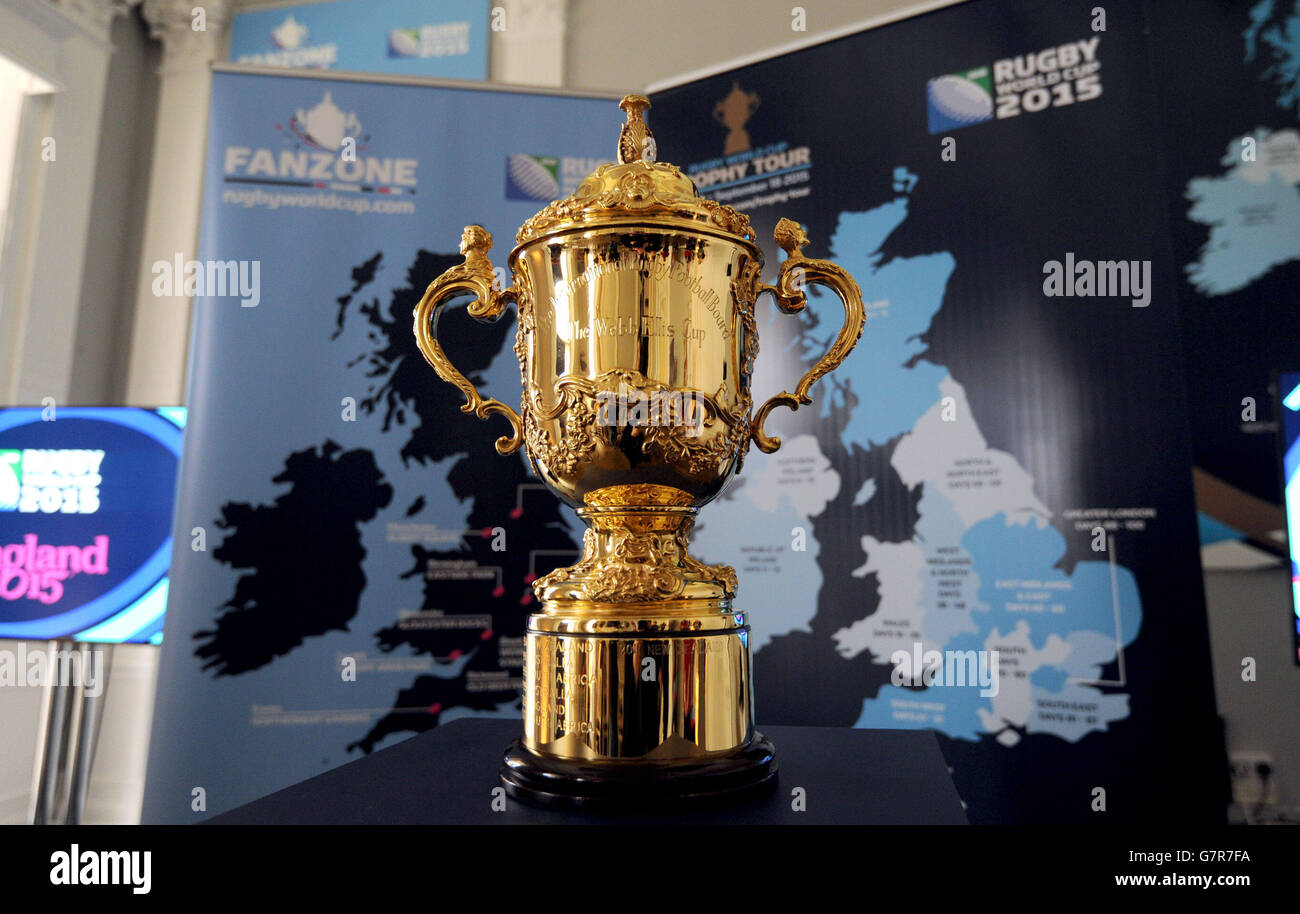 Rugby Union - Angleterre Rugby Fan Zone Annonce - Institute of Contemporary Arts Banque D'Images