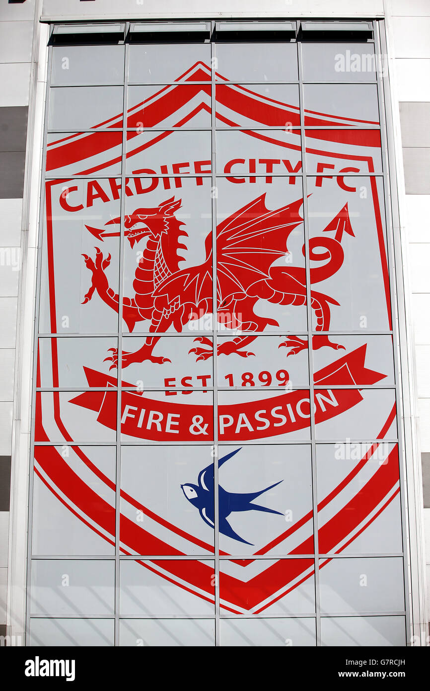 Football - Championnat Sky Bet - Cardiff City / Charlton Athletic - Cardiff City Stadium.Vue générale sur le stade de Cardiff City, stade de Cardiff City Banque D'Images