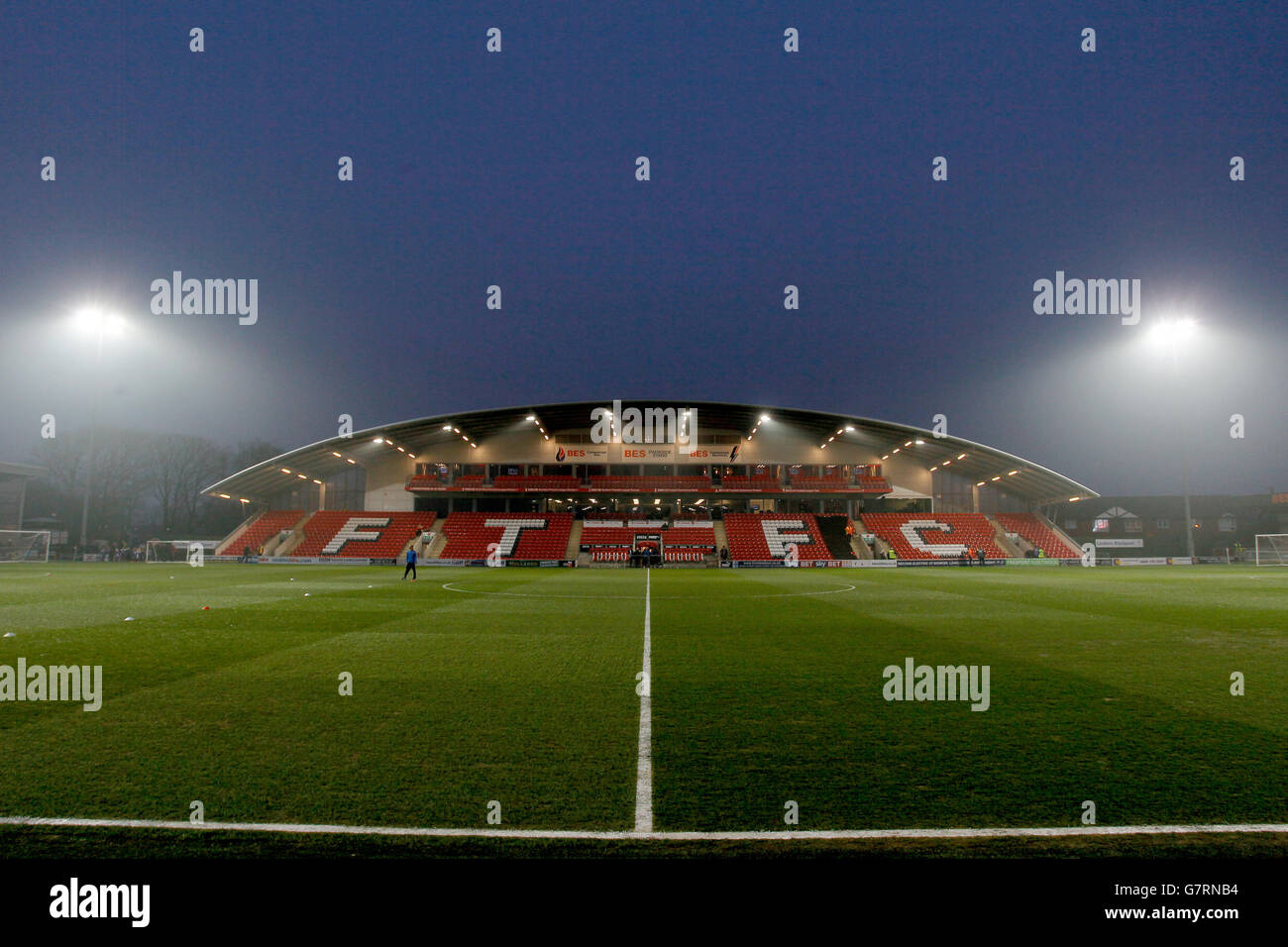 Sky Bet League Soccer - Un - Fleetwood Town v Coventry City - stade de Highbury Banque D'Images