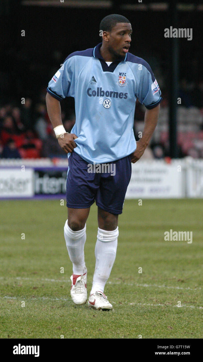 Soccer - Conférence Nationale - York v Woking FC - Crescent KitKat Banque D'Images