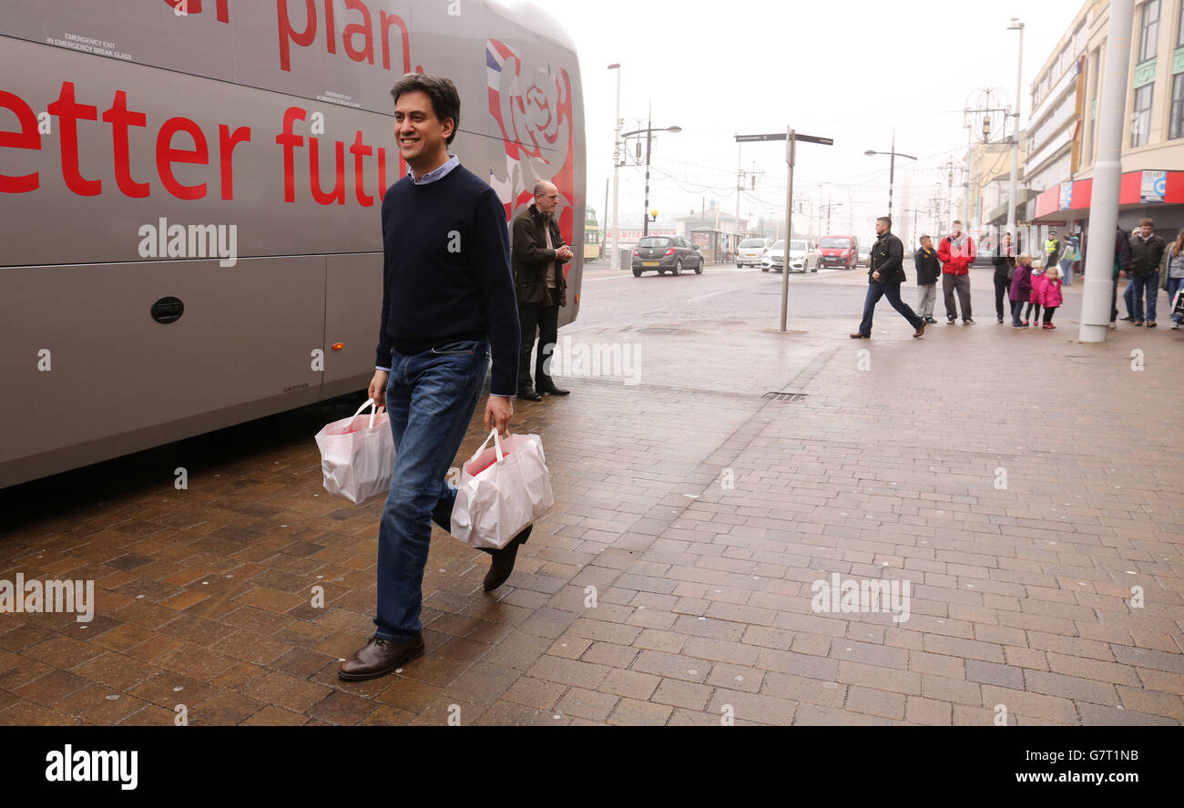 Élection générale 2015 - campagne 3 Avril Banque D'Images