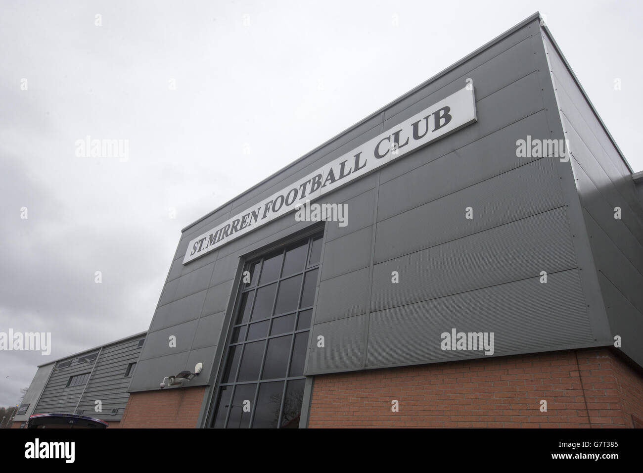 Ground gv pendant le match Scottish Premiership au St Mirren Park, Paisley. APPUYEZ SUR ASSOCIATION photo. Date de la photo: Vendredi 3 avril 2015. Voir PA Story FOOTBALL St Mirren. Le crédit photo devrait se lire : Jeff Holmes/PA Wire. Banque D'Images