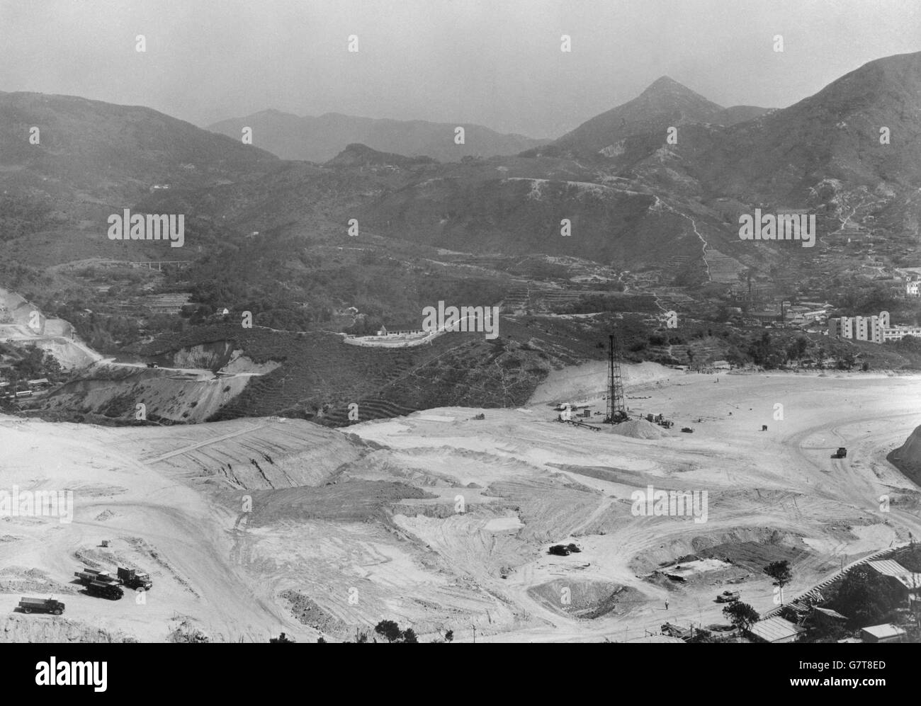 Actualités - Projet de mise en valeur de Kwai Chung - Hong Kong Banque D'Images