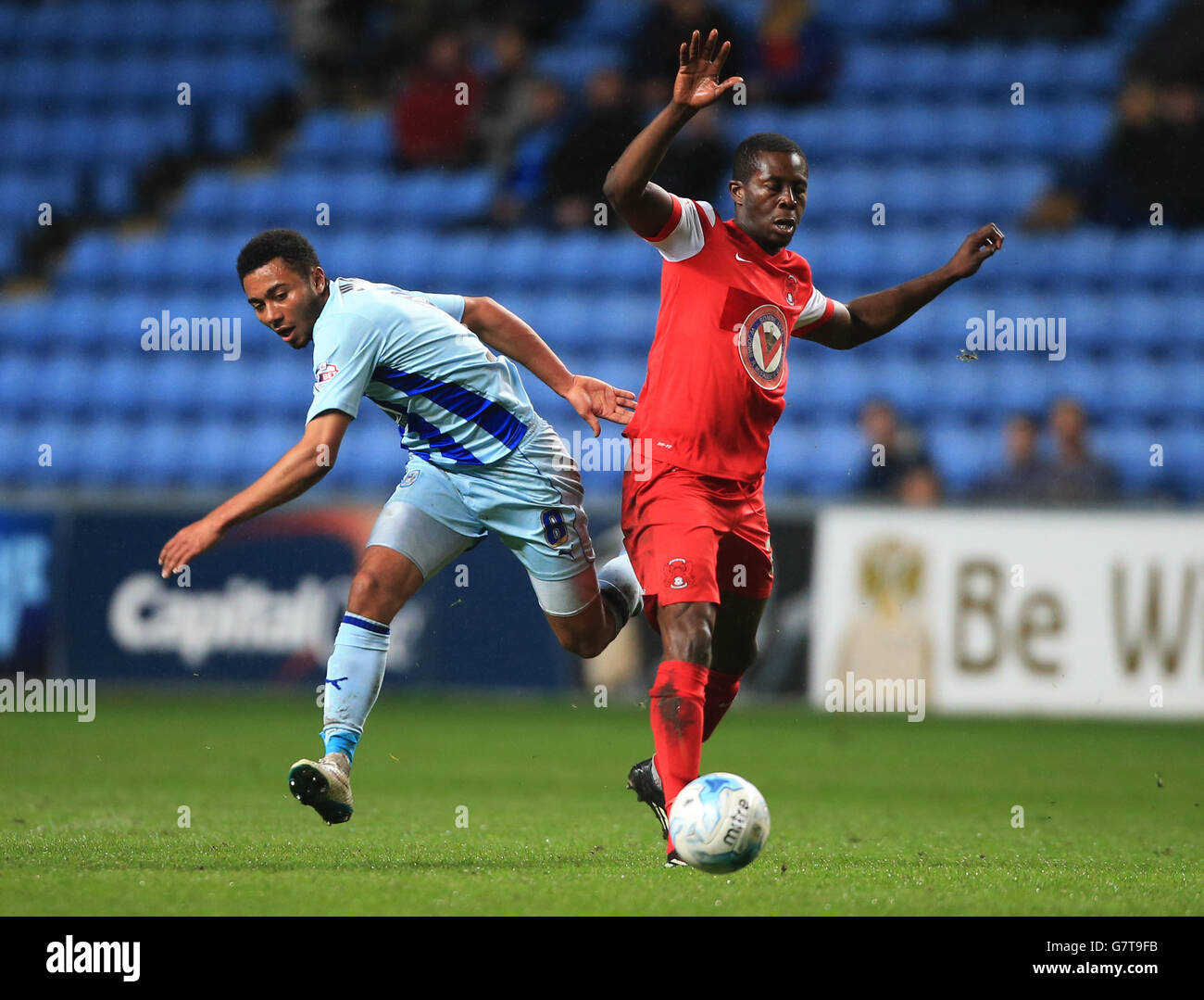 Sky Bet League Soccer - Un - Leyton Orient v Coventry City - Ricoh Arena Banque D'Images