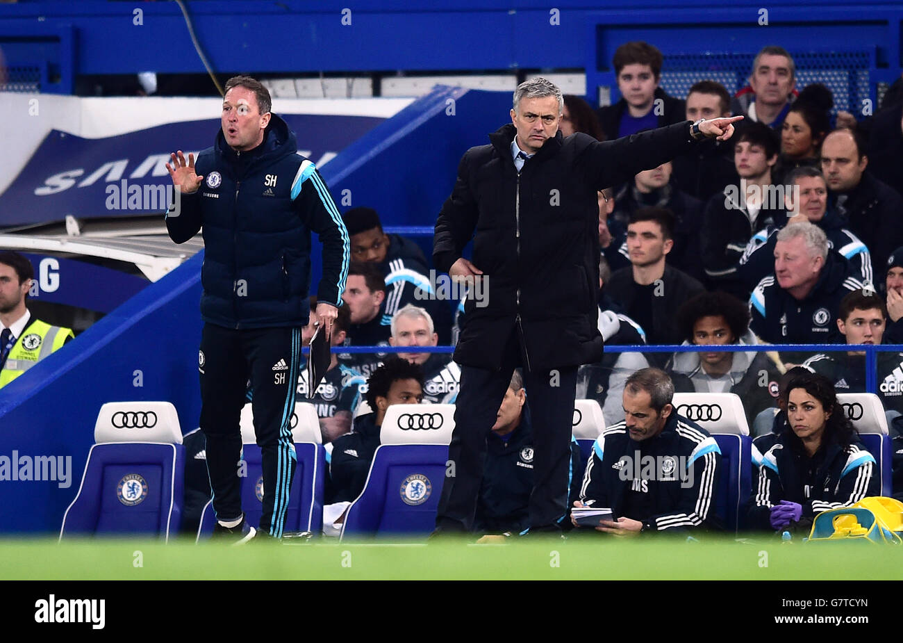 Soccer - Barclays Premier League - Chelsea v Stoke City - Stamford Bridge Banque D'Images