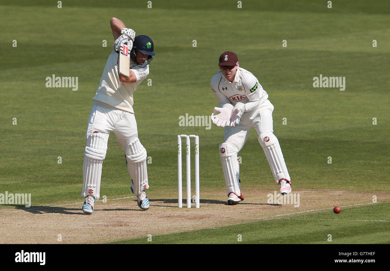 Cricket - LV=County Championship - Division 2 - Glamourgan / Surrey - troisième jour - SWALEC Stadium.Colin Ingram de Glamourgan battant pendant le match LV=County Championship Division Two au stade SWALEC, Cardiff. Banque D'Images