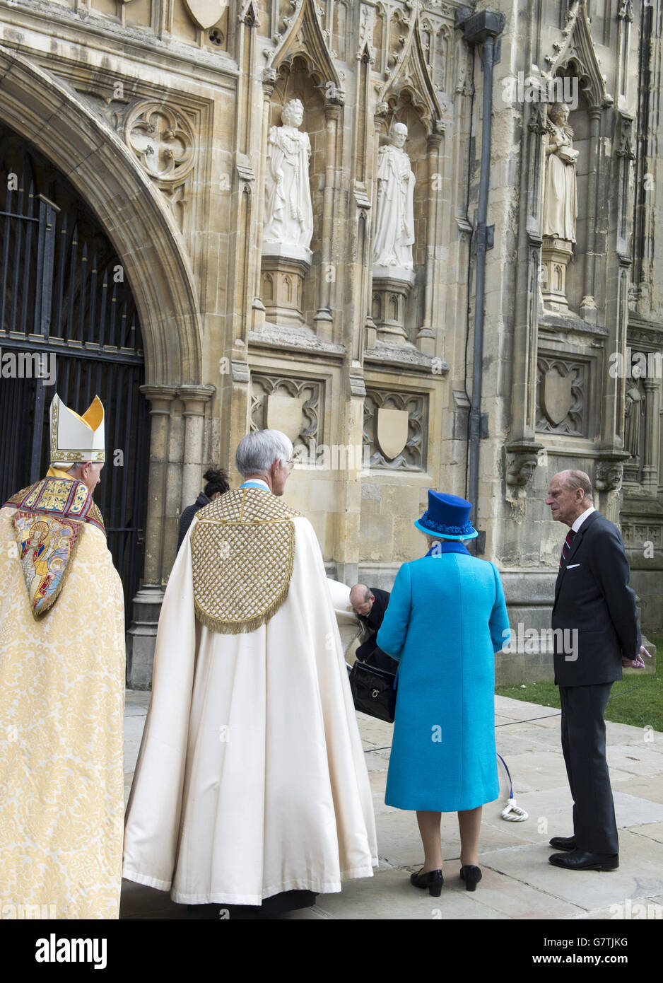 Visite royale à Kent Banque D'Images