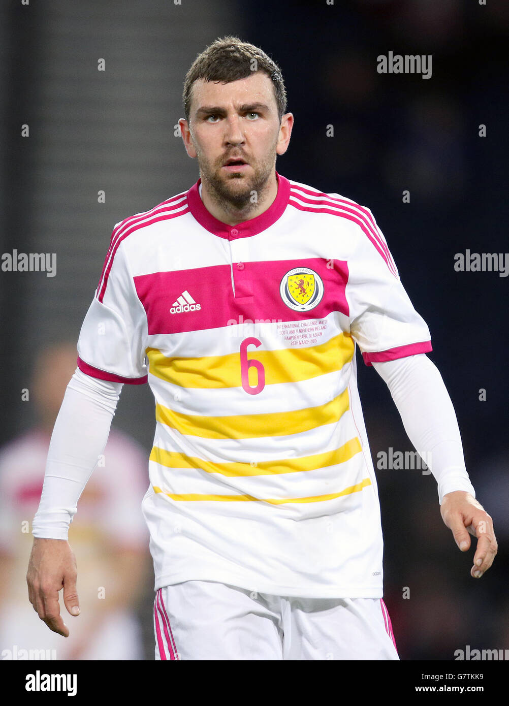 Football - International friendly - Ecosse / Irlande du Nord - Hampden Park. James McArthur en Écosse Banque D'Images