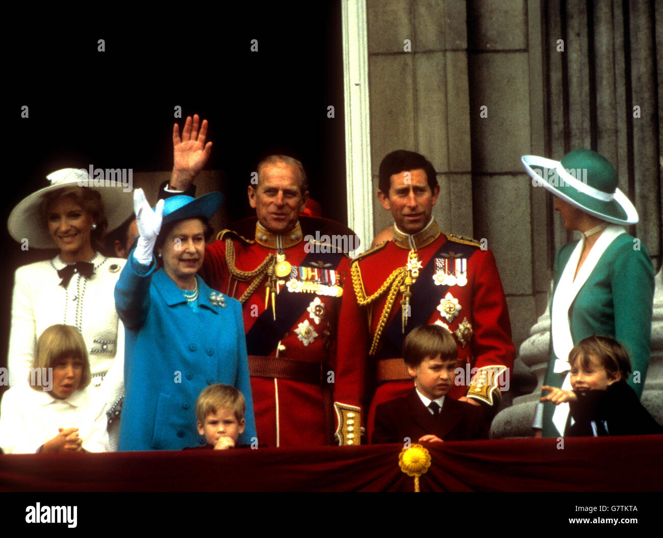 Image - Parade de la couleur - Buckingham Palace, Londres Banque D'Images