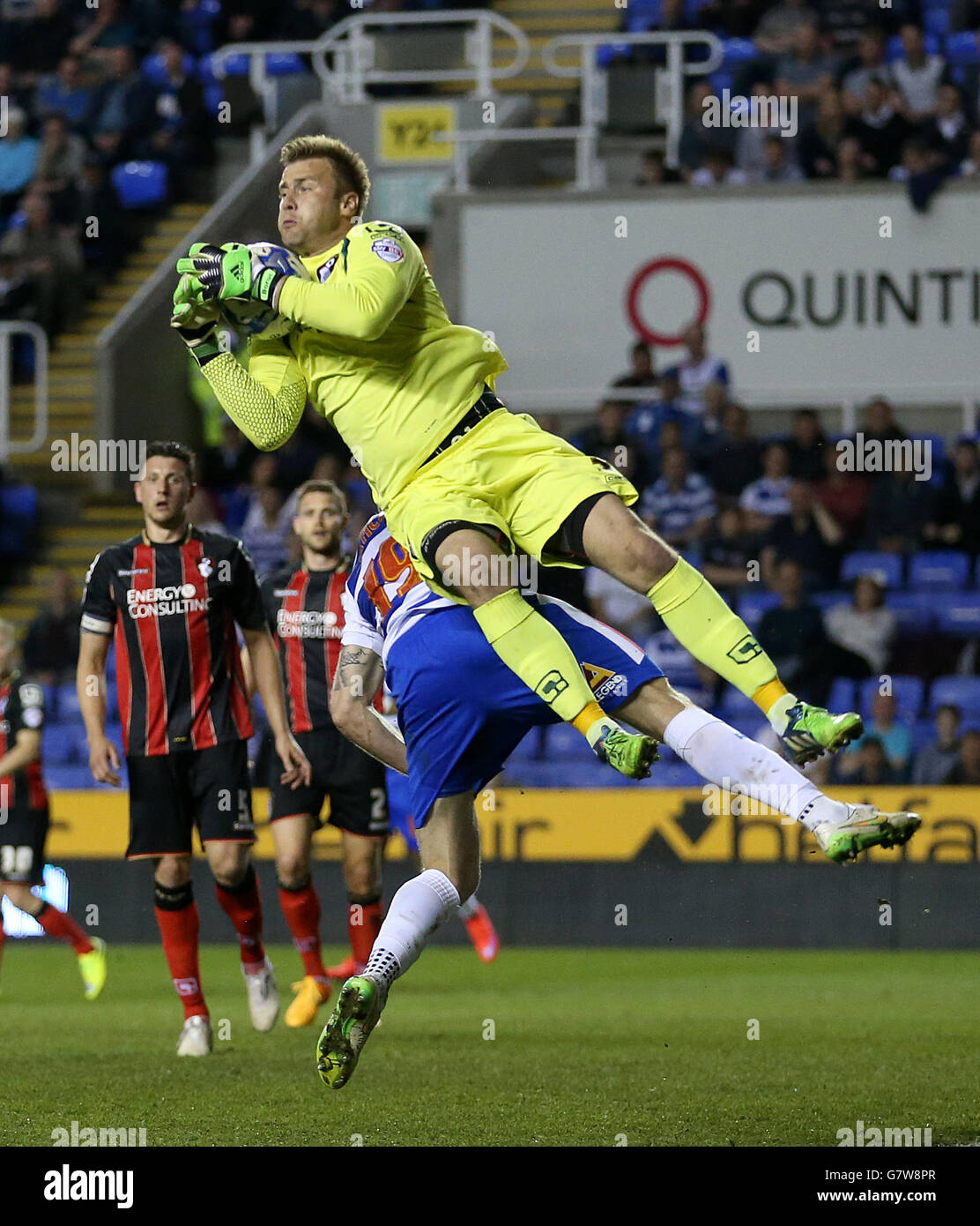 Sky Bet Championship Soccer - - Lecture v Bournemouth AFC - Madejski Stadium Banque D'Images