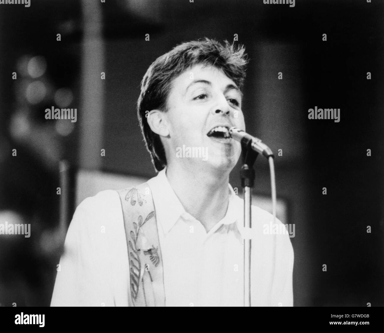 Musique - Paul McCartney Banque D'Images