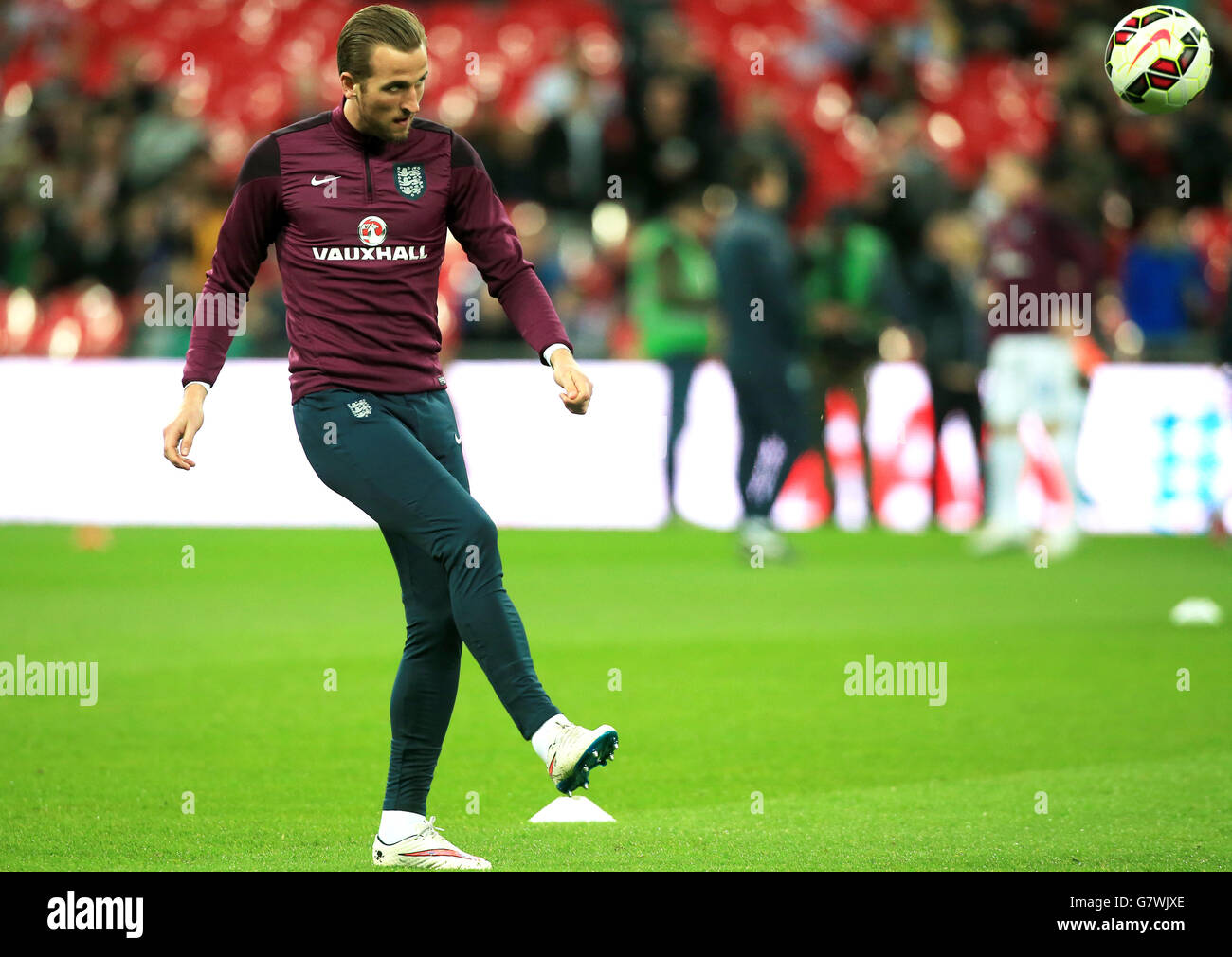 Football - UEFA Euro 2016 - Qualifications - Groupe E - Angleterre v Italie - Stade de Wembley Banque D'Images