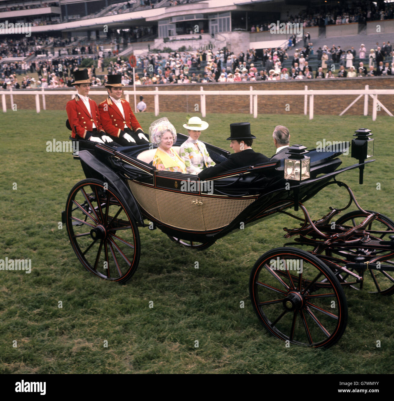 Les courses de chevaux - Royal Ascot - Ascot Racecourse Banque D'Images