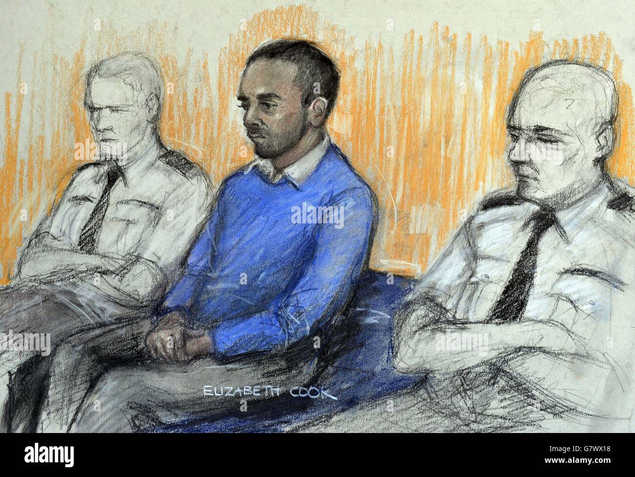 Affaire judiciaire Sardar Anis Banque D'Images