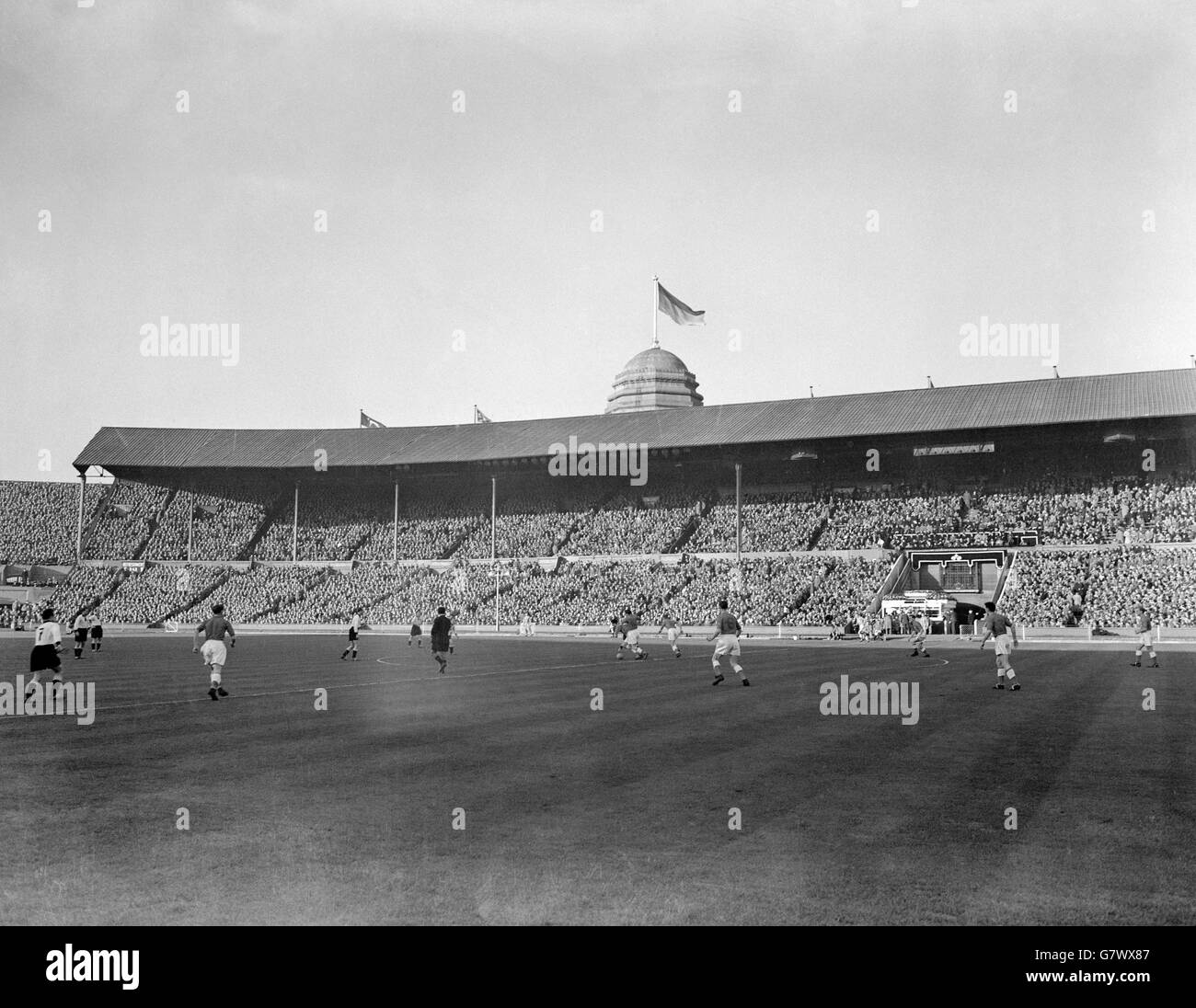 Football - amical - l'Angleterre v l'Allemagne de l'Ouest - Stade de Wembley Banque D'Images