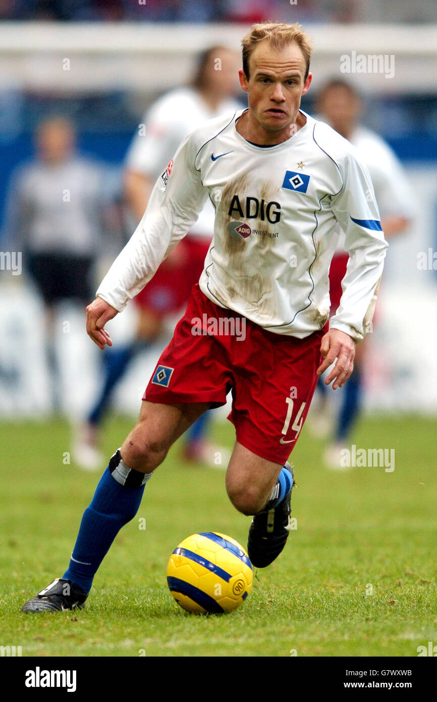 Football - Bundesliga - Hambourg v Kaiserslautern - AOL Arena Banque D'Images