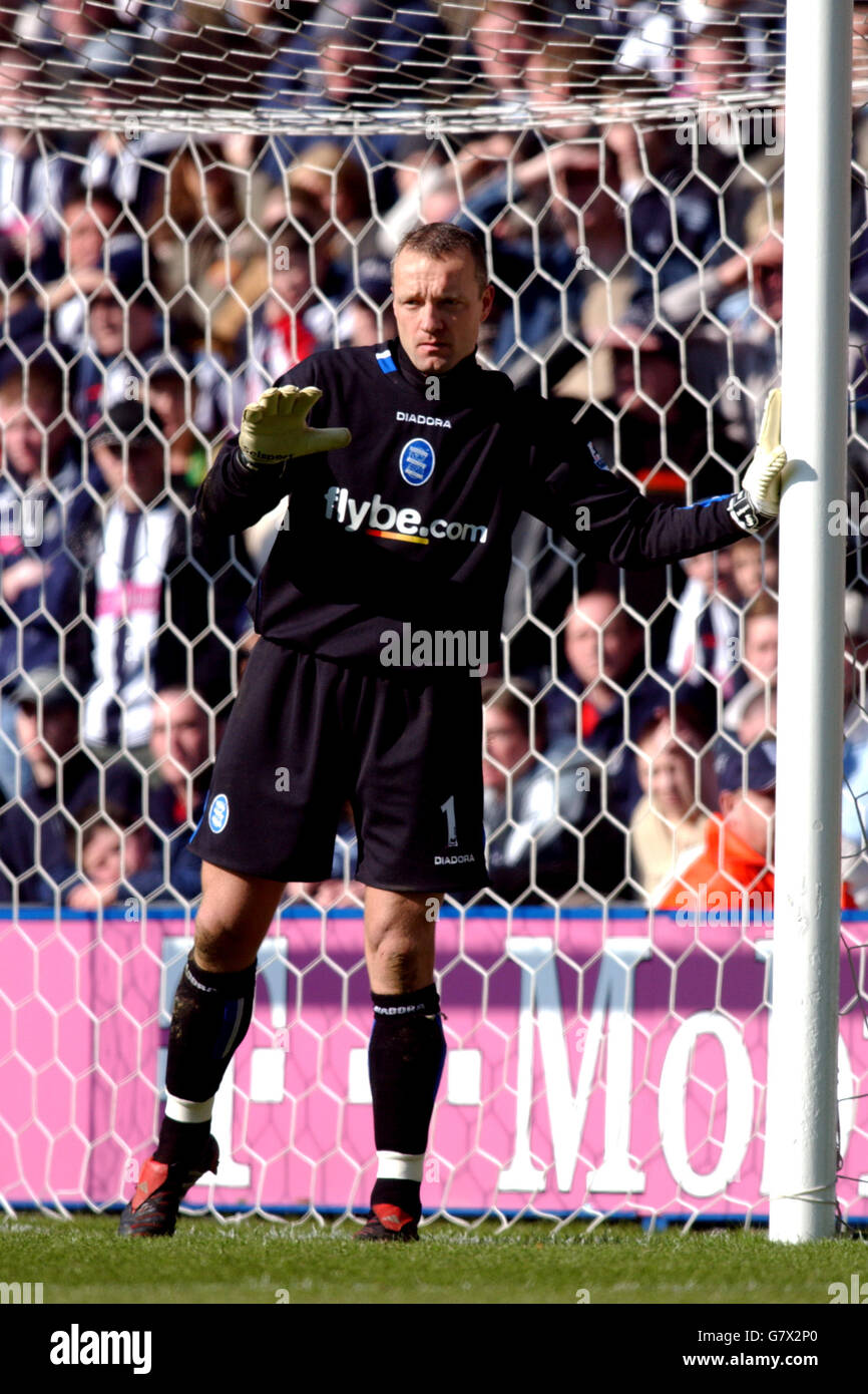 Soccer - FA Barclays Premiership - West Bromwich Albion / Birmingham City - The Hawthorns.Maik Taylor, gardien de but de Birmingham Banque D'Images