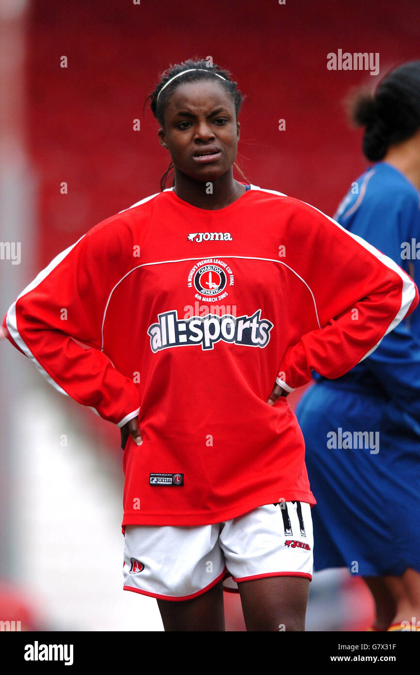 Soccer - Women's National FA Premier League Cup - Final - Charlton Athletic v Arsenal - Griffin Park Banque D'Images