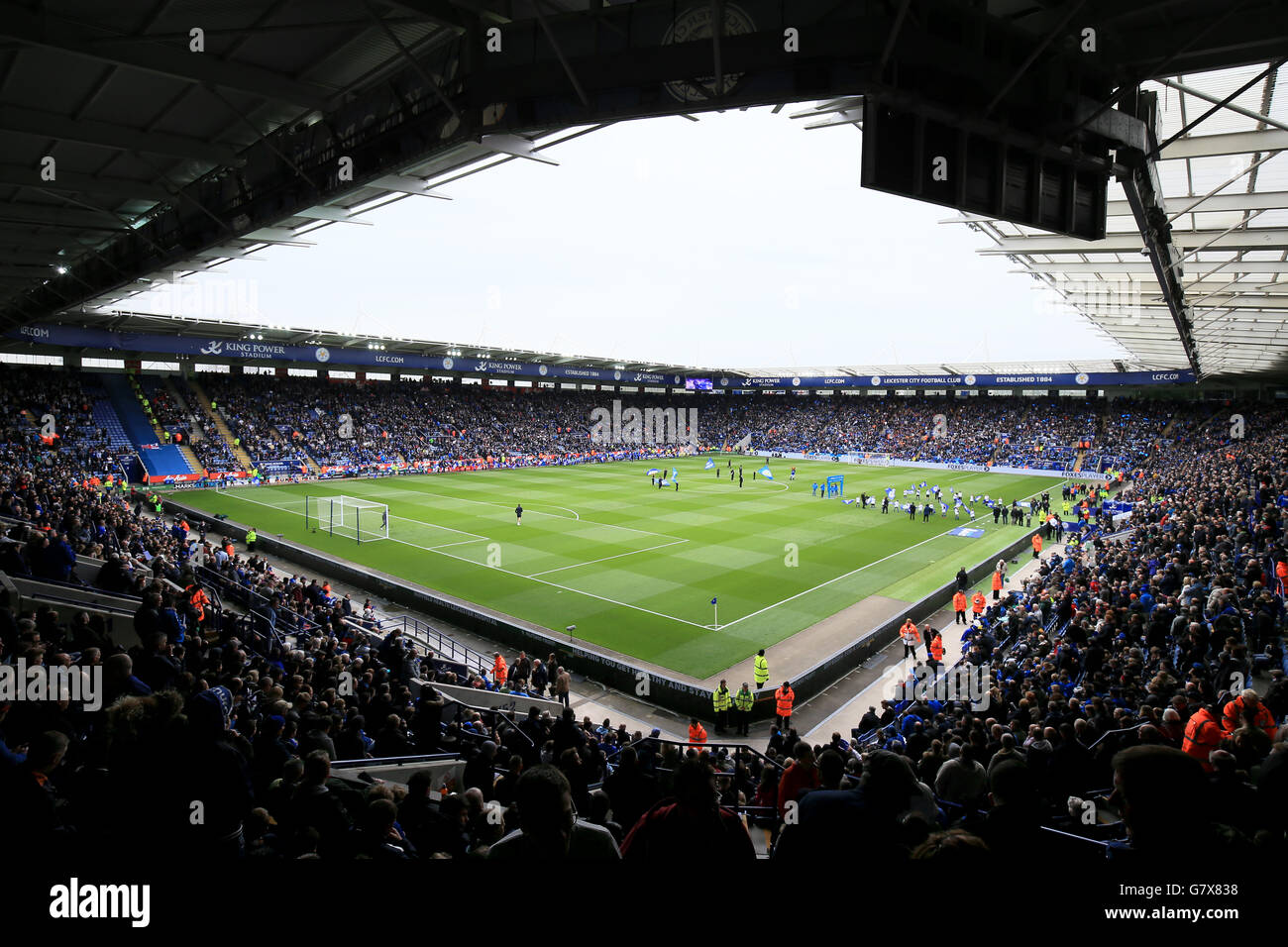 Soccer - Barclays Premier League - Leicester City v Newcastle United - King Power Stadium Banque D'Images