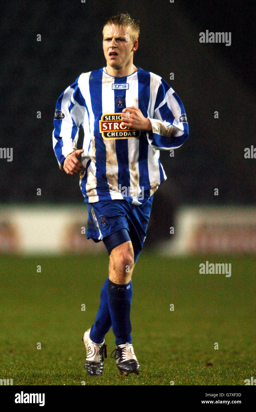 Football - coupe d'Écosse Tennents - quatrième tour - Replay - Kilmarnock v Heart of Midlothian - Rugby Park.Steven Naismith, Kilmarnock Banque D'Images