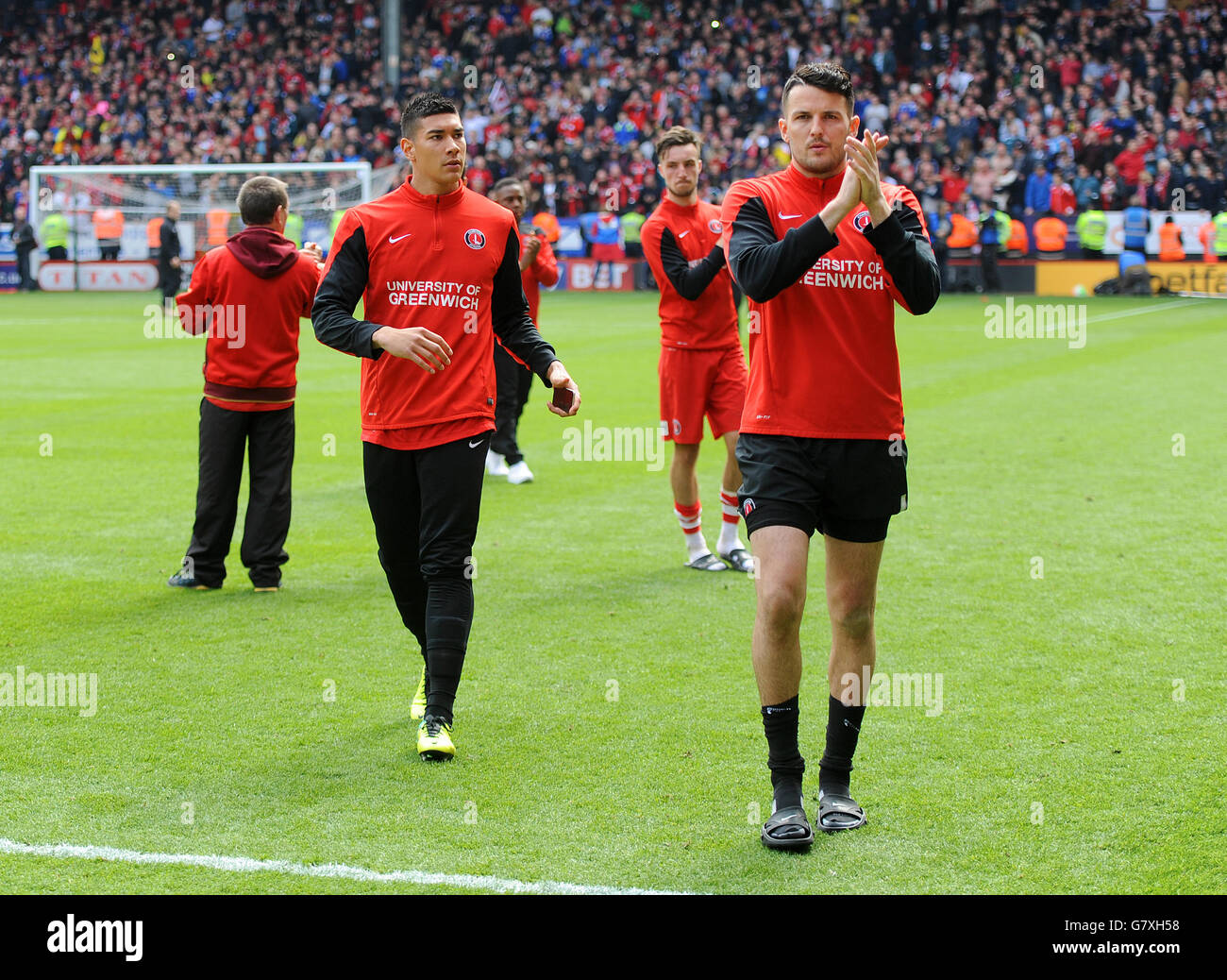 Sky Bet Championship Soccer - - Charlton Athletic v Bournemouth AFC - La Vallée Banque D'Images