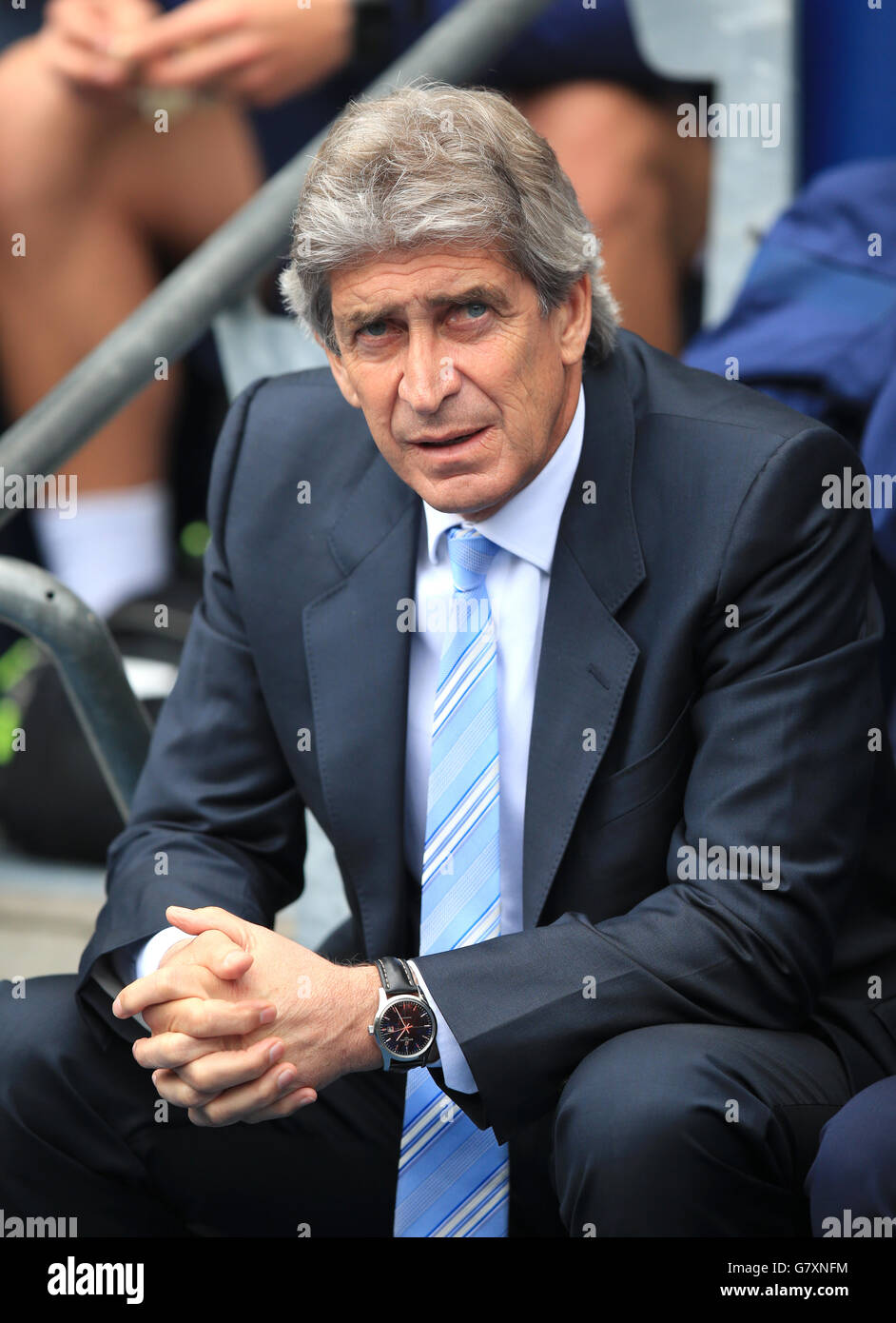 Soccer - Barclays Premier League - Manchester City v Queens Park Rangers - Etihad Stadium Banque D'Images