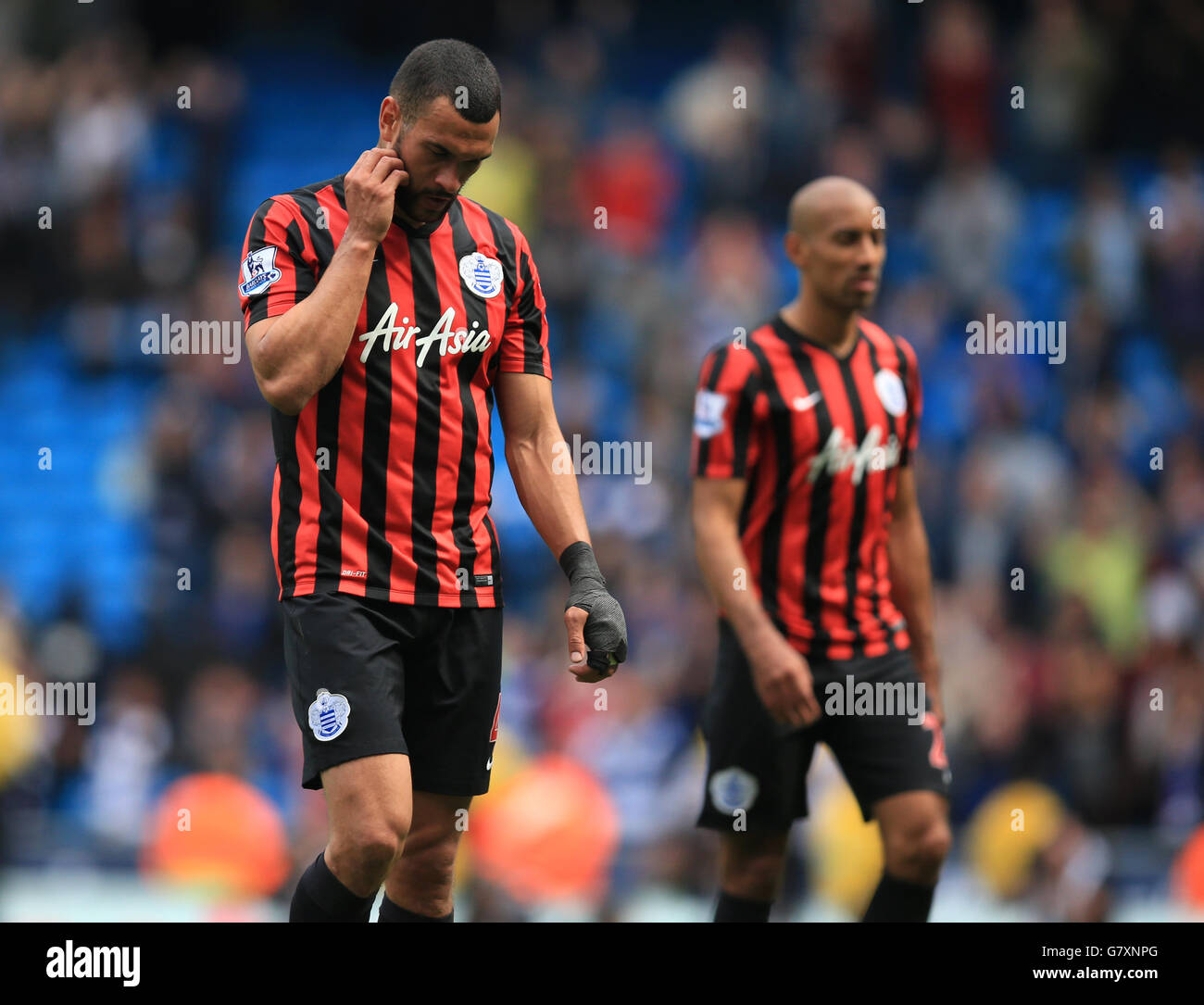 Soccer - Barclays Premier League - Manchester City v Queens Park Rangers - Etihad Stadium Banque D'Images