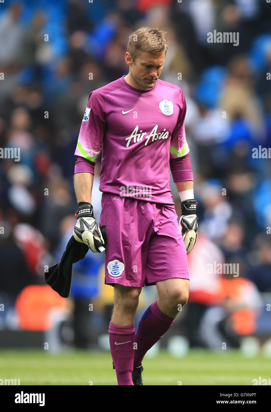 Soccer - Barclays Premier League - Manchester City v Queens Park Rangers - Etihad Stadium Banque D'Images