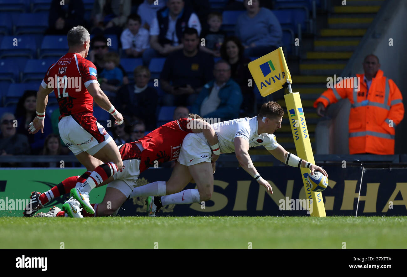 Rugby Union - Aviva Premiership - London Welsh v Saracans - Kassam Stadium Banque D'Images