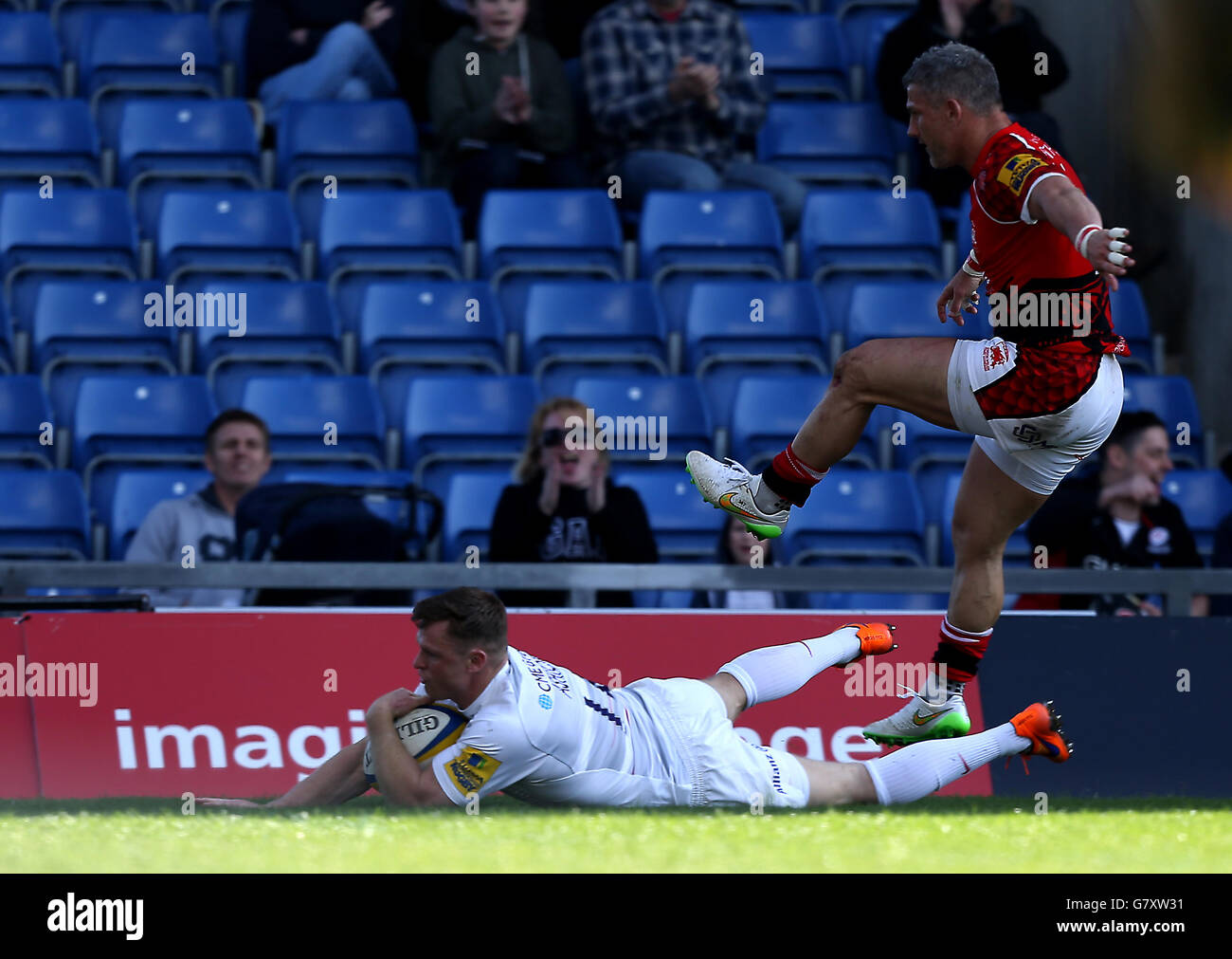 Rugby Union - Aviva Premiership - London Welsh v Saracans - Kassam Stadium Banque D'Images