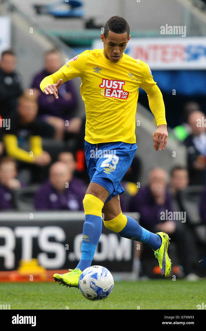 Soccer - Championnat Skybet - Wigan Athletic v Derby County - DW Stadium Banque D'Images