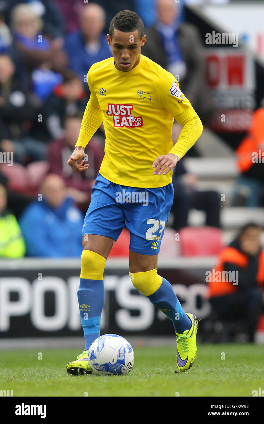 Soccer - Championnat Skybet - Wigan Athletic v Derby County - DW Stadium Banque D'Images