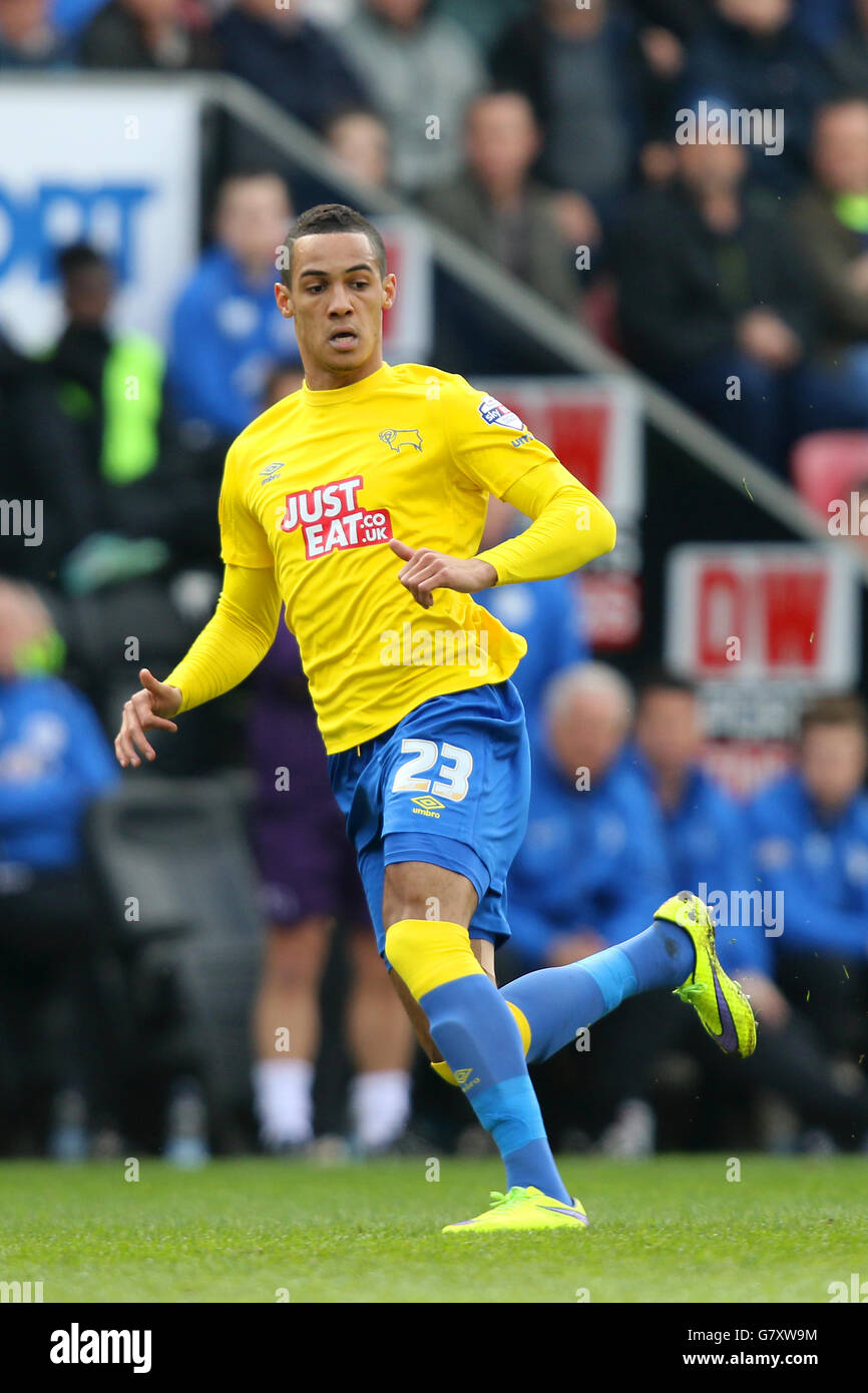 Soccer - Championnat Skybet - Wigan Athletic v Derby County - DW Stadium Banque D'Images