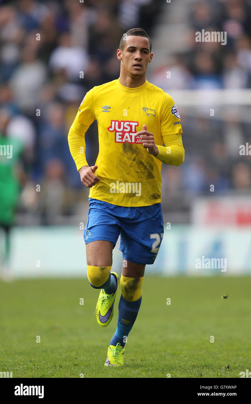 Soccer - Championnat Skybet - Wigan Athletic v Derby County - DW Stadium Banque D'Images