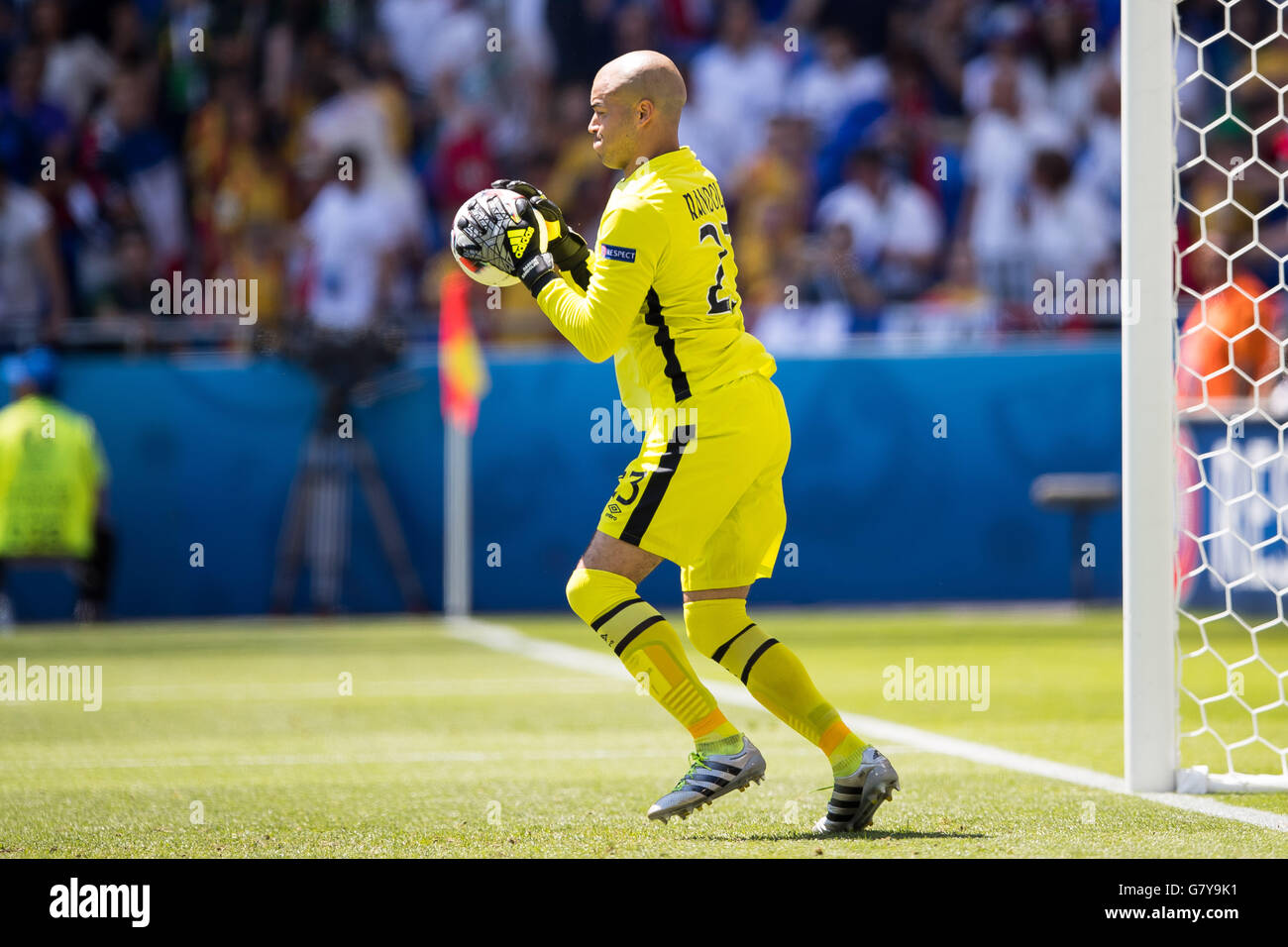 Lyon, France. 26 Juin, 2016. UEFA EURO 2016 de football, 16. La France et la République d'Irlande. Darren Randolph (Irl) © Plus Sport Action/Alamy Live News Banque D'Images