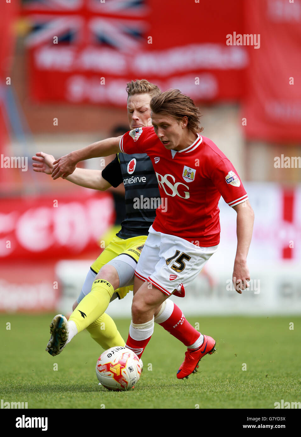 Sky Bet League Soccer - Un - Bristol City v Walsall - Ashton Gate Banque D'Images