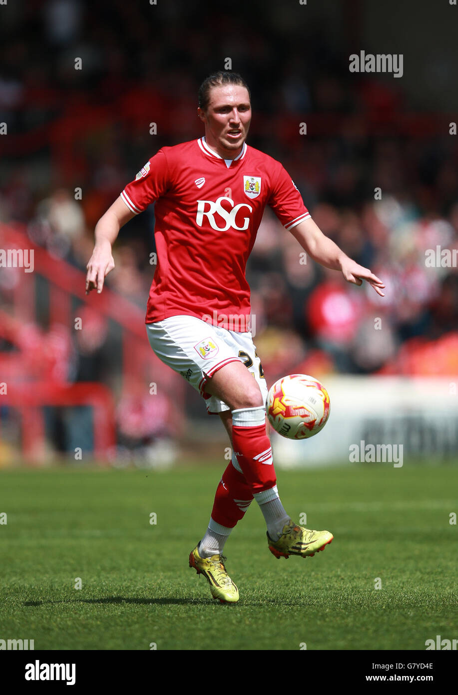Luke Ayling de Bristol City pendant le match de la Sky Bet League One à Ashton Gate, Bristol. Banque D'Images