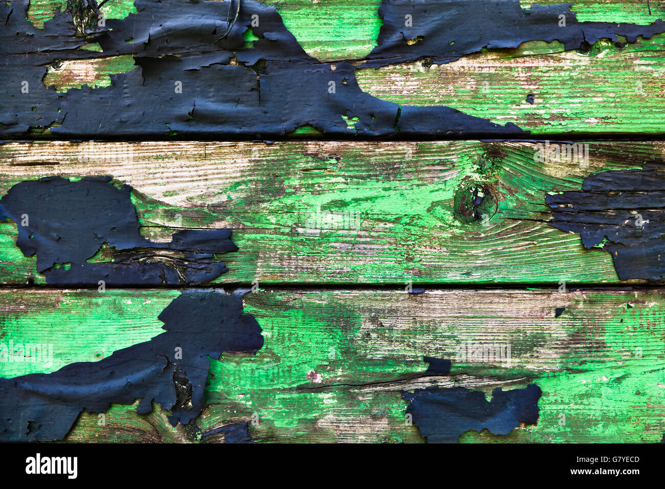 Finition en bois patiné Banque D'Images