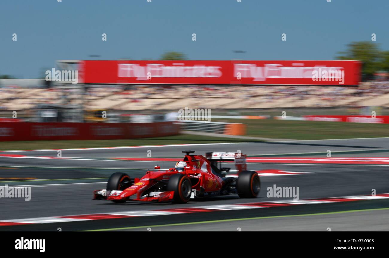 Formule 1 - Grand Prix d'Espagne - La pratique et de qualification - Circuit de Barcelona-Catalunya Banque D'Images