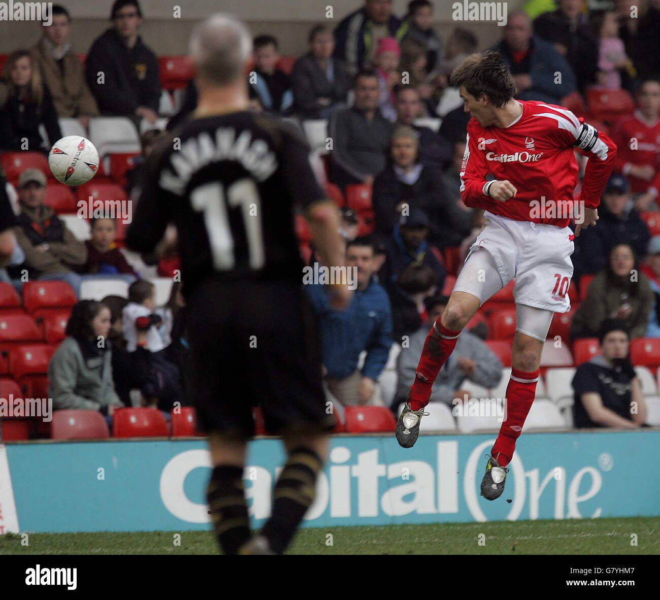 Soccer - Coca-Cola Football League Championship - Nottingham Forest v Wigan Athletic - Rez-de-Ville Banque D'Images