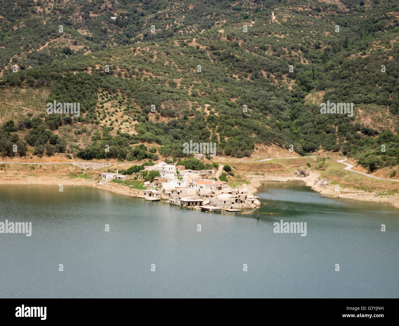 Village de naufrage Banque D'Images