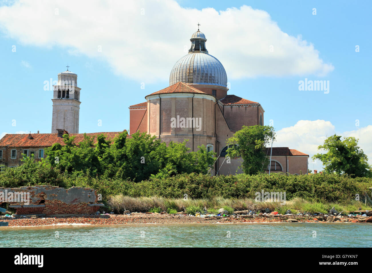 Basilique San Pietro di Castello Isola, l'île de San Pietro di Castello, Venise Banque D'Images