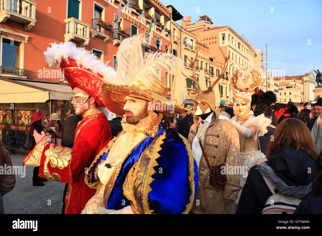 Carnevale di Venezia - Carnaval de Venise 2016 Banque D'Images
